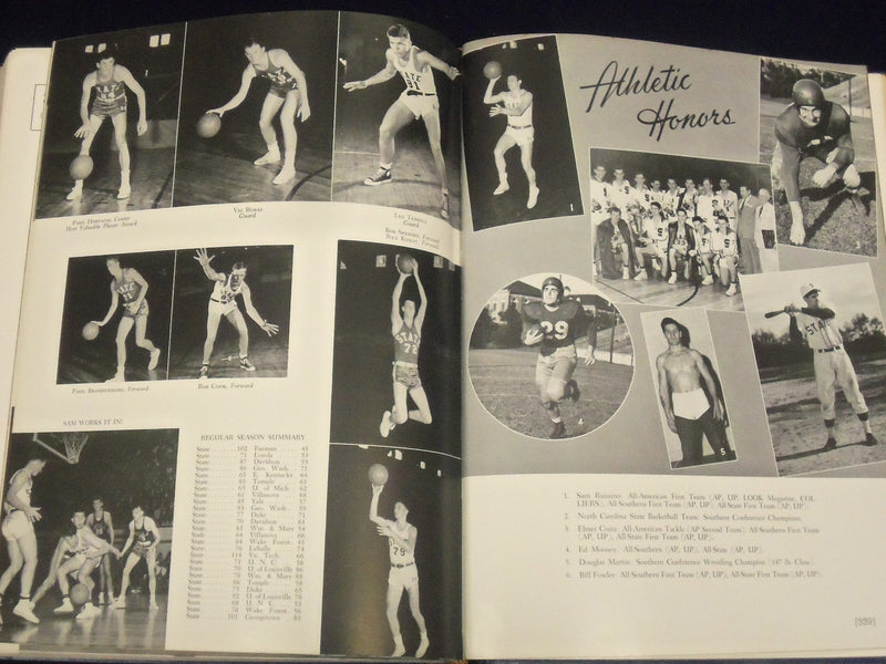 1951 AGROMECK NORTH CAROLINA STATE COLLEGE YEARBOOK - RALEIGH - PHOTOS - YB 226