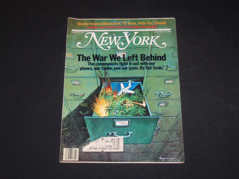 1978 JANUARY 16 NEW YORK MAGAZINE - THE WAR WE LEFT BEHIND - SP 3944