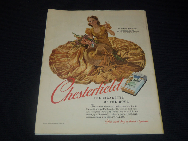 1940 APRIL 27 COLLIER'S MAGAZINE - GREAT ILLUSTRATIONS, ARTICLES & ADS - ST 3659