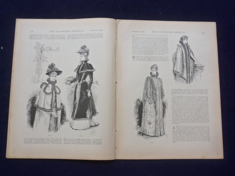 1891 DECEMBER 26 THE ILLUSTRATED AMERICAN MAGAZINE-PRINCESS MARY OF TECK- J 9727