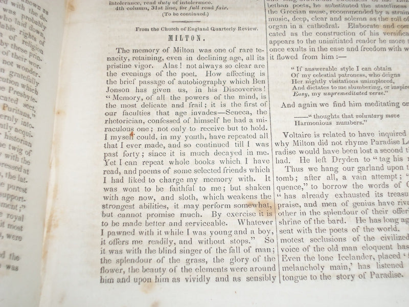 1846-1847 THE FRIEND RELIGIOUS & LITERARY JOURNAL BOUND VOLUME NO. 20 - KD 2682