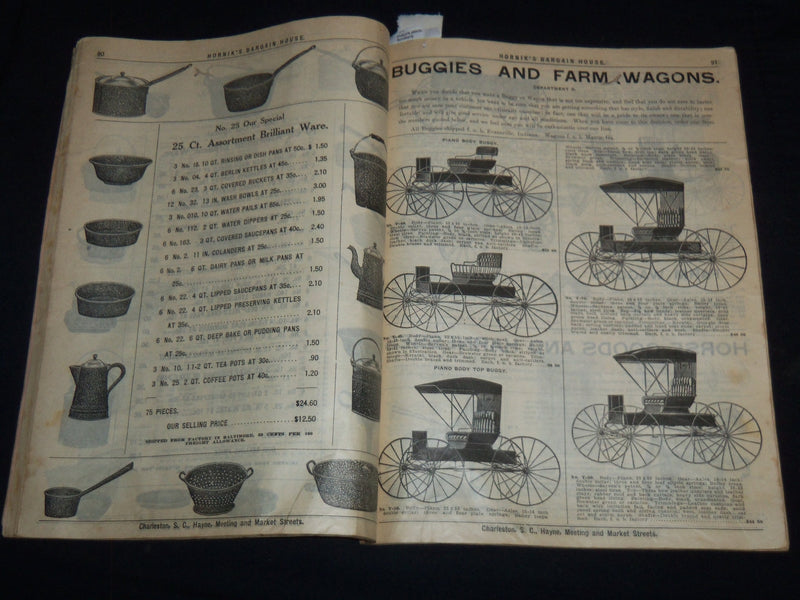 1912-1913 HORNIKS GUIDE TO STORE SUCCESS CATALOG - SOUTH CAROLINA - J 9178