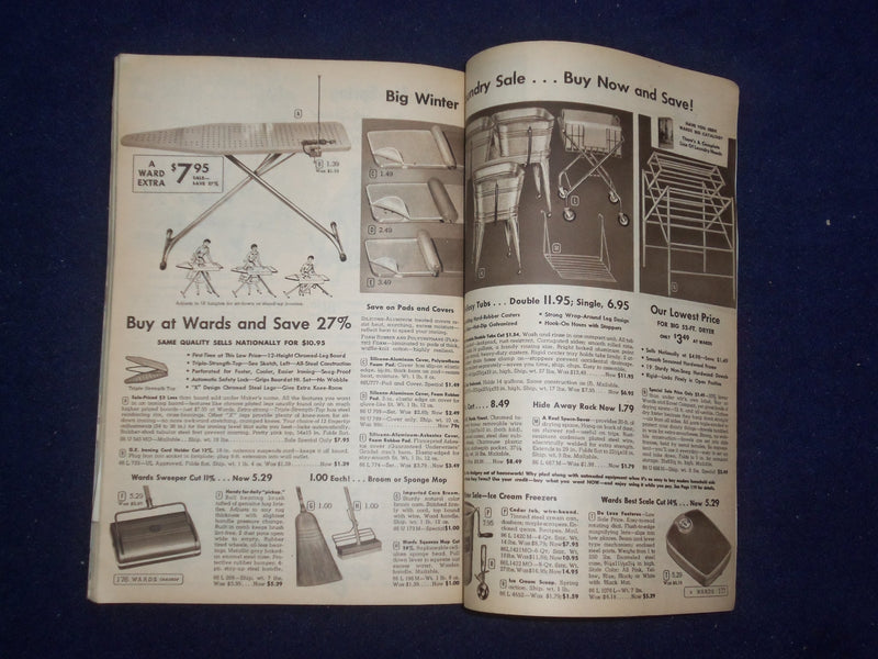 1957 MONTGOMERY WARD MIDWINTER SALE CATALOG - SOFTCOVER - KANSAS CITY - J 9321