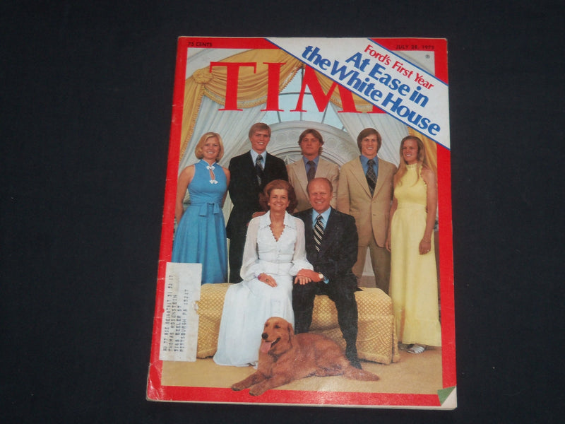1975 JULY 28 TIME MAGAZINE - GERALD R. FORD'S FIRST YEAR - T 2216