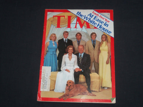1975 JULY 28 TIME MAGAZINE - GERALD R. FORD'S FIRST YEAR - T 2216