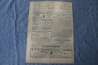 1872 JANUARY 28 LE GRELOT NEWSPAPER - LES DEUX REPUBLIQUES - FRENCH - NP 8575