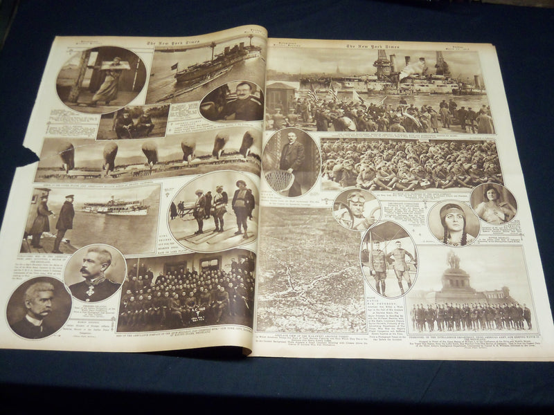1919 MARCH 23 NEW YORK TIMES PICTURE SECTION - ORMER LOCKLEAR - NT 8841