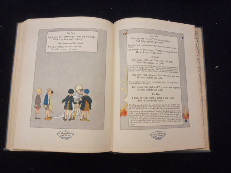 1927 NURSERY FRIENDS FROM FRANCE HARDCOVER BOOK - KD 8352
