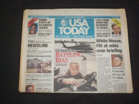 1997 MARCH 11 USA TODAY NEWSPAPER-WHITE HOUSE, FBI AT ODDS OVER BRIEFING-NP 7854