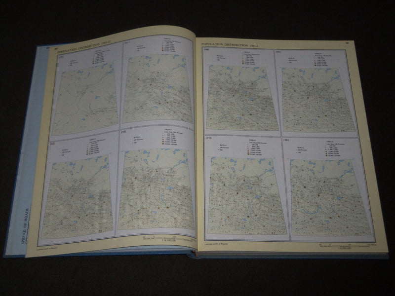 1969 ATLAS OF SASKATCHEWAN BOOK BY RICHARDS & FUNG - GREAT PRINTS - I 1574