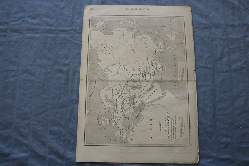 1873 SEP 20 LE MONDE ILLUSTRE MAGAZINE - DE SAINT-VALLIER - FRENCH - NP 8449