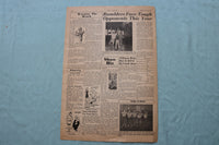 1951 NOVEMBER 27 FT. SHERIDAN TOWER NEWSPAPER - NP 9061