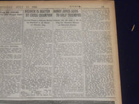 1920 JULY 14 NEW YORK TIMES - BOBBY JONES ADDS TO GOLF TRIUMPHS - NT 9329