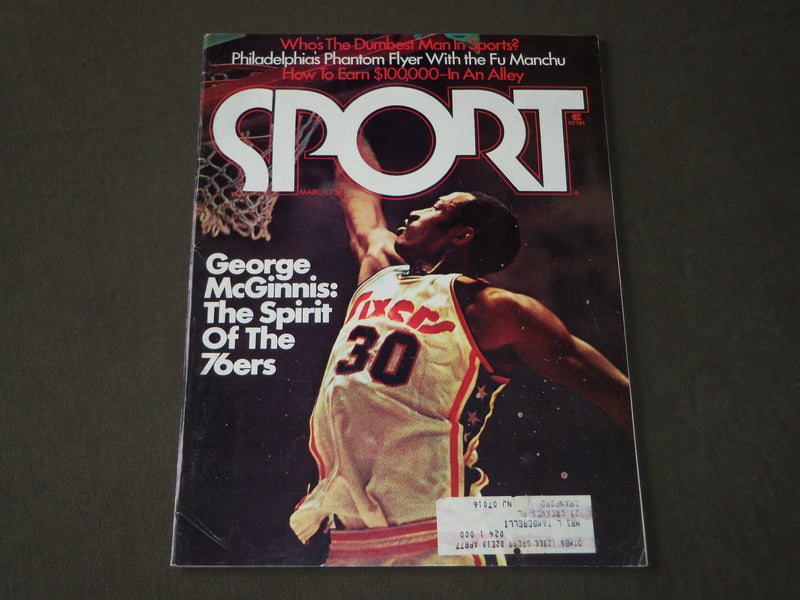 1976 MARCH SPORT MAGAZINE - GEORGE MCGINNIS COVER - CW 409