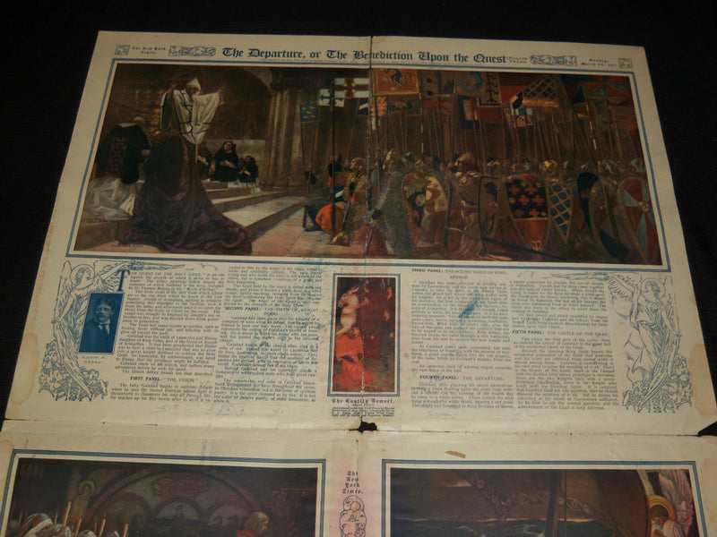 1912 MARCH 24 NEW YORK TIMES EASTER SECTION - ALL COLOR - NP 5622