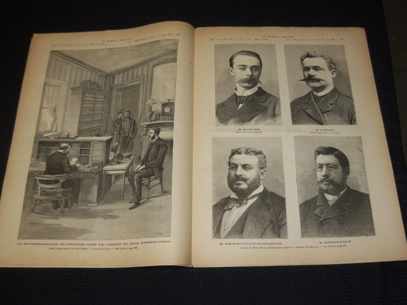 1887 LE JOURNAL ILLUSTRE MAGAZINES LOT OF 28 - GREAT ILLUSTRATIONS - NP 1812N
