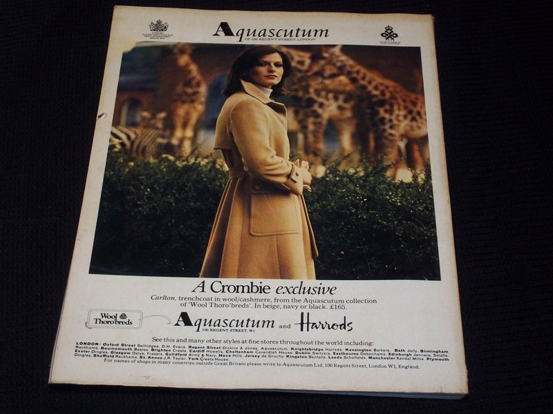 1977 MARCH 1 VOGUE UK MAGAZINE - BEST OF EVERYWHERE FRONT COVER - E 5640