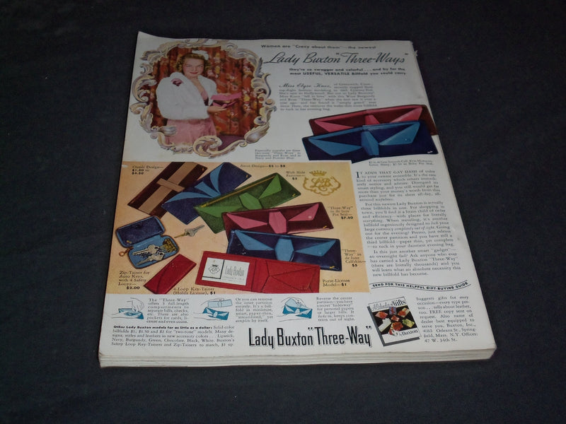 1940 OCTOBER MADEMOISELLE MAGAZINE - AMERICAN DESIGNER NUMBER - SP 6532