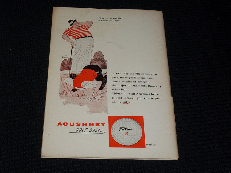 1958 MAY GOLF DIGEST MAGAZINE - BILLY CASPER FRONT COVER - E 5468