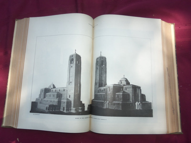 1919 JULY-DECEMBER THE BUILDER U. K. MAGAZINE BOUND VOLUMES - FOLD OUTS- C 59