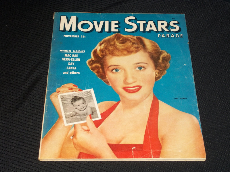 1951 NOVEMBER MOVIE STARS PARADE MAGAZINE - JANE POWELL FRONT COVER - E 1818