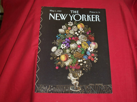 1989 MAY 1 NEW YORKER MAGAZINE FRONT COVER ONLY - GREAT ART FOR FRAMING