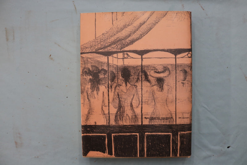 1976 PAUL DELVAUX GRAPHIC WORK HARDCOVER BOOK - KD 9712