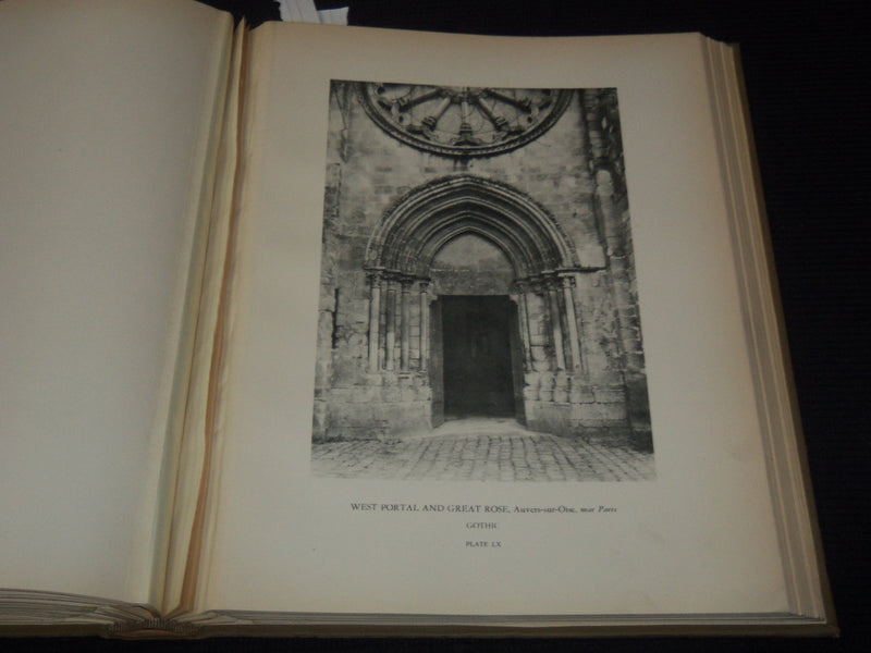 1930 LITTLE CHURCHES OF FRANCE VOLUME BY ALBERT A. CHADWICK - 125 PLATES - Z 216