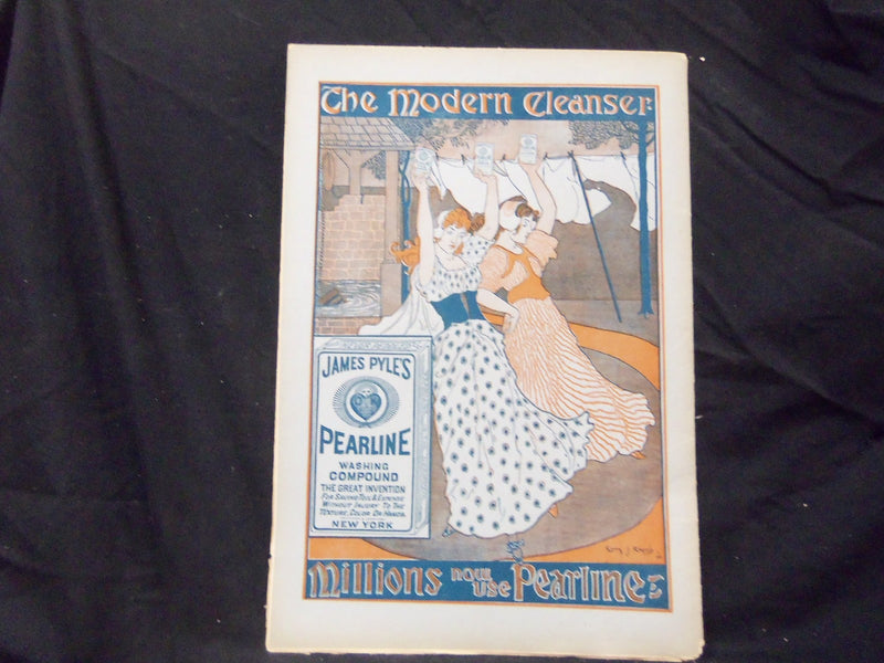 1896 MARCH LADIES' HOME JOURNAL MAGAZINE - GREAT ILLUSTRATIONS & ADS - ST 1554