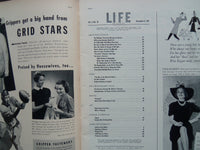 1937 NOVEMBER 8 LIFE MAGAZINE - GRETA GARBO - L 51