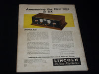1933 MAY SHORT WAVE CRAFT MAGAZINE NICE COVER - E 133