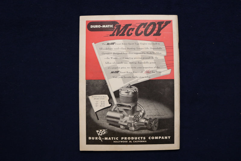 1950 NOVEMBER AIR TRAILS MAGAZINE - YF-86D COVER - E 11420