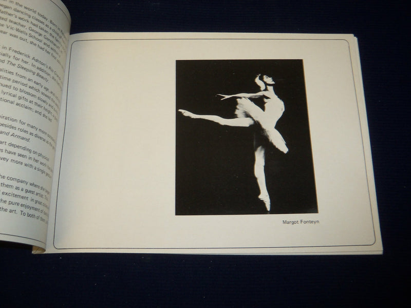 1973-1974 NEW LONDON BALLET FIRST AMERICAN TOUR PROGRAM - FONTEYN - J 5123