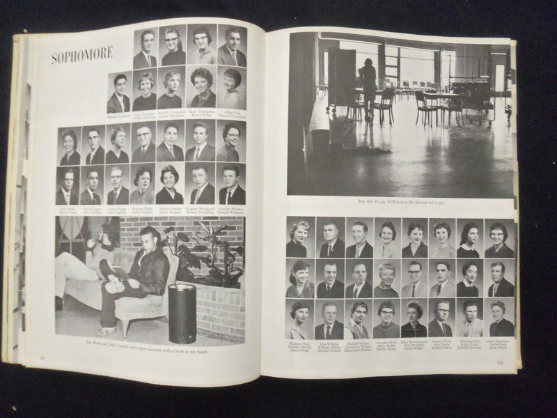 1961 MONTANAN MONTANA STATE UNIVERSITY YEARBOOK - BOZEMAN, MONTANA - YB 3299