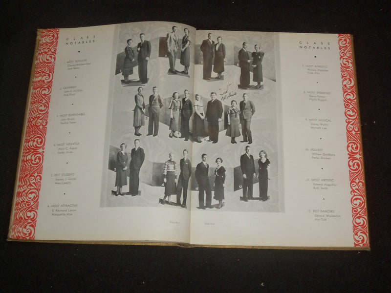 1933 SCHURZONE CARL SCHURZ SENIOR HIGH SCHOOL YEARBOOK - CHICAGO, IL - YB 1984