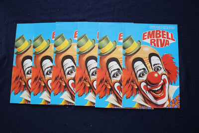 1988-1989 SUPERCIRCUS EMBELL RIVA CIRCUS PROGRAMS - LOT OF 6 - O 3531