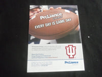 2010 NOV 20 FOOTBALL PROGRAM - INIDANA UNIVERSITY VS PENN STATE UNIV - B 5534F