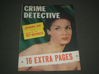 1951 OCTOBER CRIME DETECTIVE MAGAZINE - SAVAGE SIN - NICE PHOTOS - SP 8130