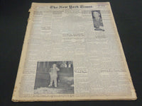 1953 OCTOBER 28 NEW YORK TIMES - PALESTINE TENSION AT BREAKING POINT - NT 4602