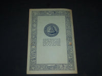 1938 TELEPHONE ALMANAC BOOK PUB. BY AMERICAN TELEPHONE & TELEGRAPH CO. - J 3976