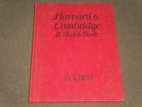 1940 HARVARD & CAMBRIDGE A SKETCH BOOK BY JACK FROST BOOK - KD 4325
