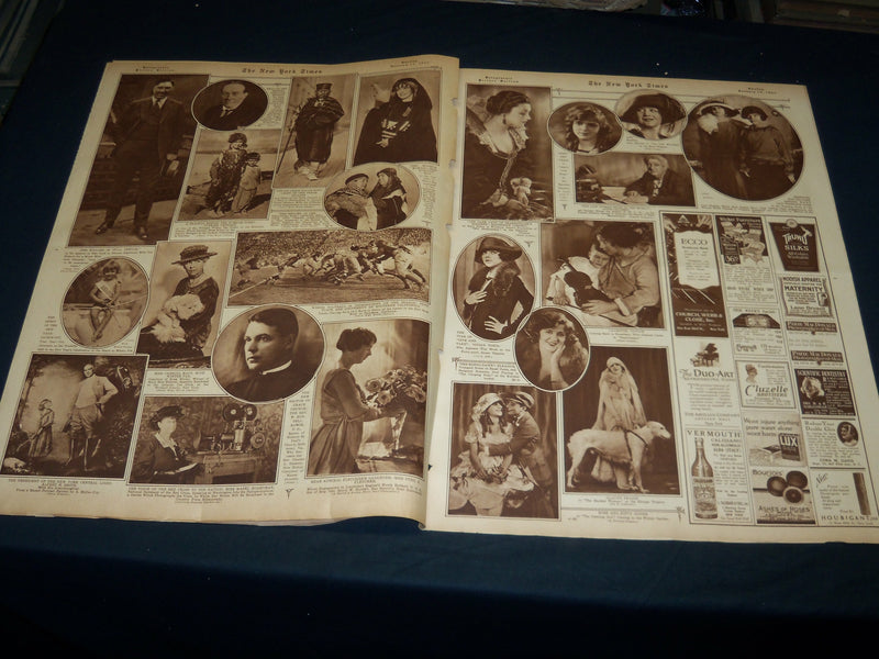 1923 JANUARY 14 NEW YORK TIMES PICTURE SECTION NO. 5 & 6 - JESS WILLARD- NT 8904
