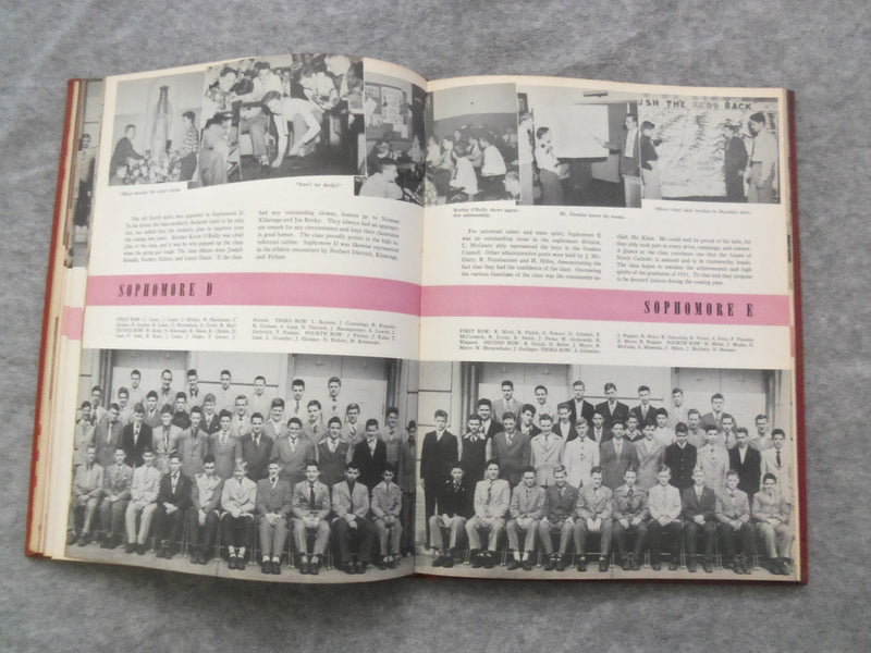 1951 TROJAN NORTH CATHOLIC HIGH SCHOOL YEARBOOK - PITTSBURGH, PA - YB 3177