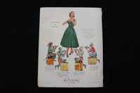 1954 DECEMBER HOLIDAY MAGAZINE - CHRISTMAS IN CALIFORNIA COVER - E 10017
