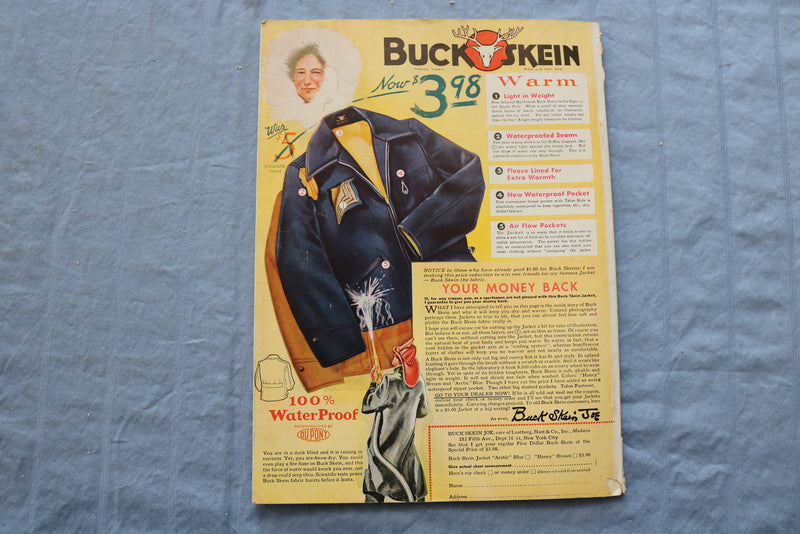 1940 NOVEMBER OUTDOORSMAN MAGAZINE - CAMP PERRY SHOOT - ST 1001G