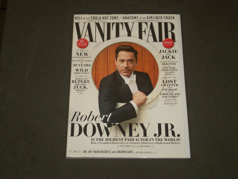 2014 OCTOBER VANITY FAIR MAGAZINE - ROBERT DOWNEY JR. - B 2460