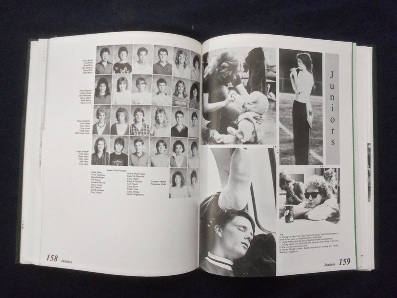 1986 RIDDLE MATTHOON HIGH SCHOOL YEARBOOK - MATTOON, IL - YB 3310