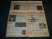 1980-1983 CANADIAN DANCE NEWS NEWSPAPER LOT OF 25 - BALLET - PHOTOS - NP 4254