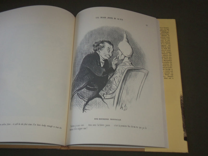 DOCTORS & MEDICINE IN THE WORKS OF DAUMIER HARDCOVER BOOK - I 1379