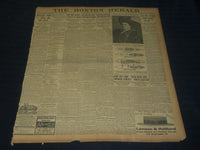 1908 MAY 27 THE BOSTON HERALD - GIANT BATTLESHIP MICHIGAN LAUNCHED - BH 75